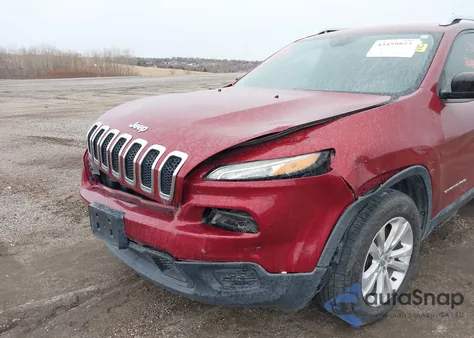 2015 Jeep Cherokee Sport из США, поврежденный, VIN 1C4PJLABXFW620485